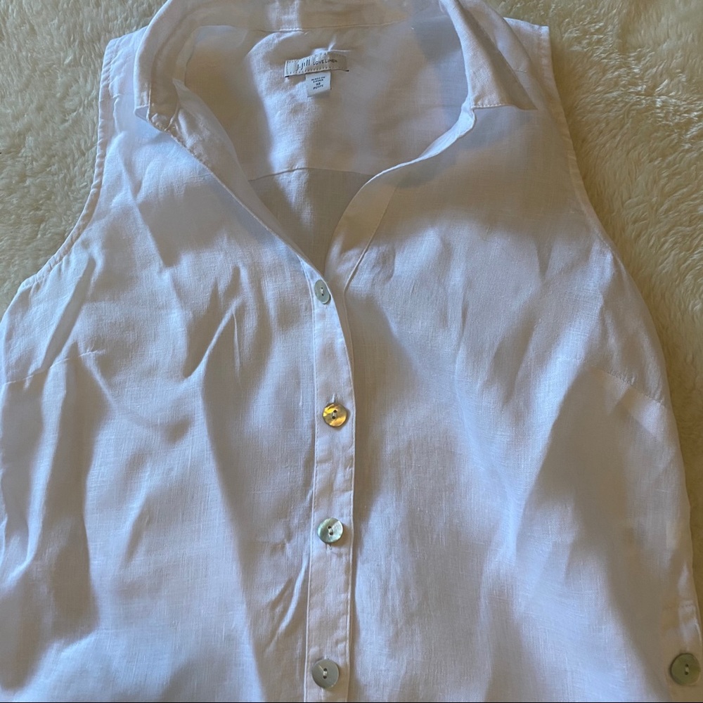 J.Jill linen top - Picture 5 of 9